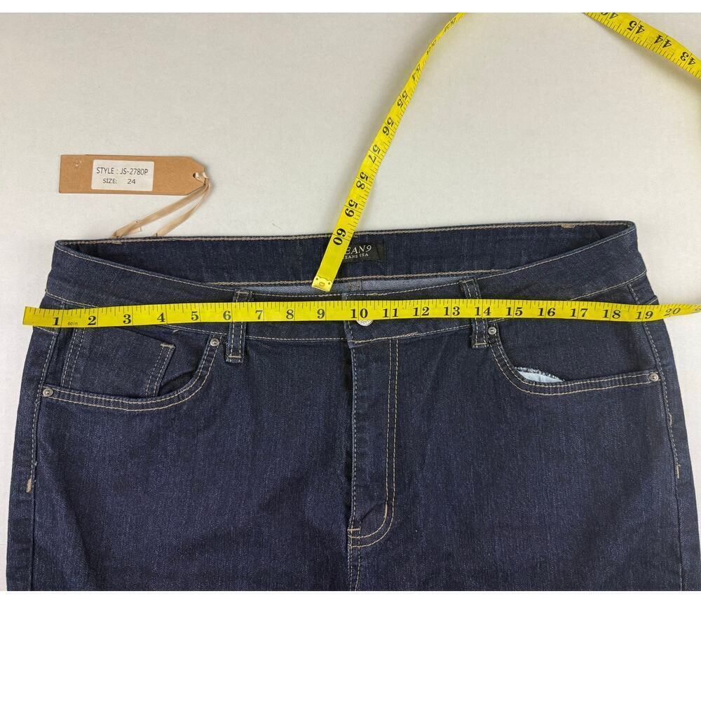 Jean9 Classic Premium Denim Blue Jeans - Plus Size 24 - Picture 2 of 8